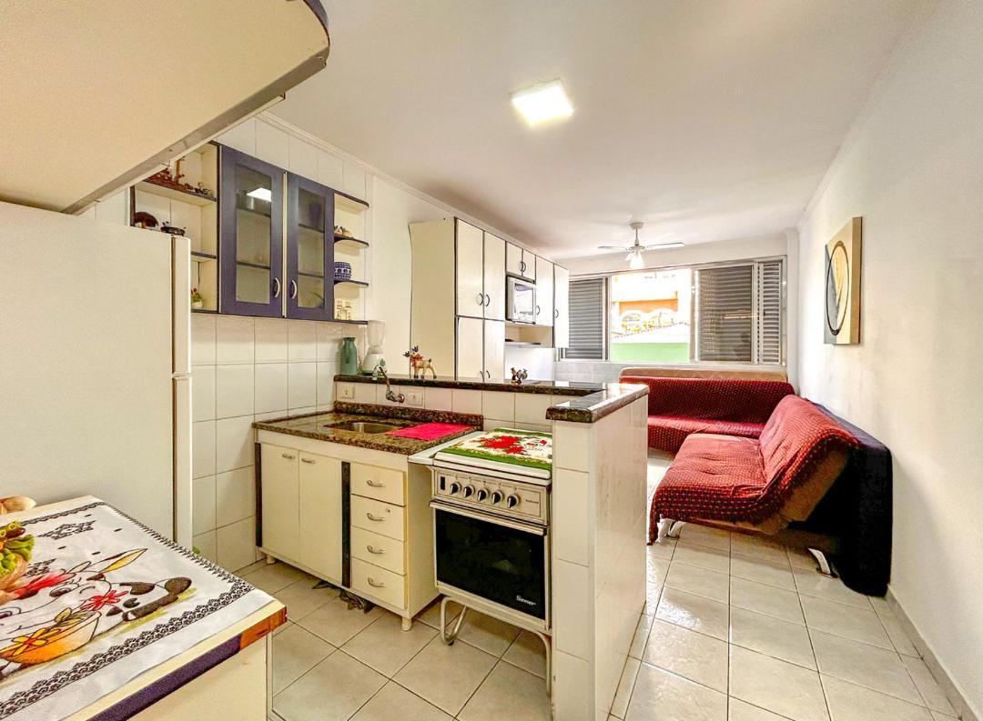 Apartament Otimo Loft Pe Na Areia Na Praia Da Guilhermina Sp Praia Grande  Zewnętrze zdjęcie