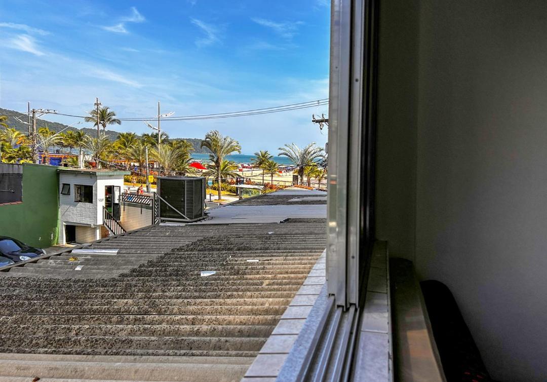 Apartament Otimo Loft Pe Na Areia Na Praia Da Guilhermina Sp Praia Grande  Zewnętrze zdjęcie