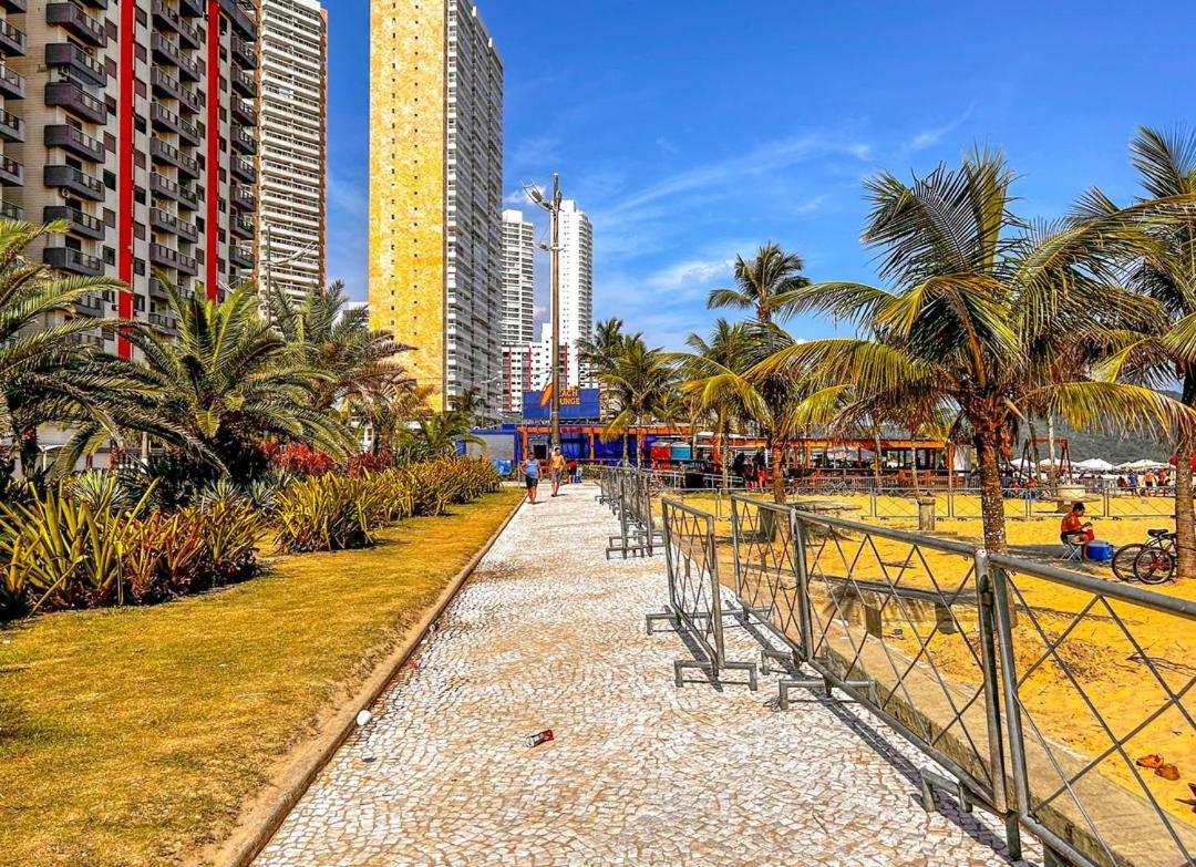 Apartament Otimo Loft Pe Na Areia Na Praia Da Guilhermina Sp Praia Grande  Zewnętrze zdjęcie