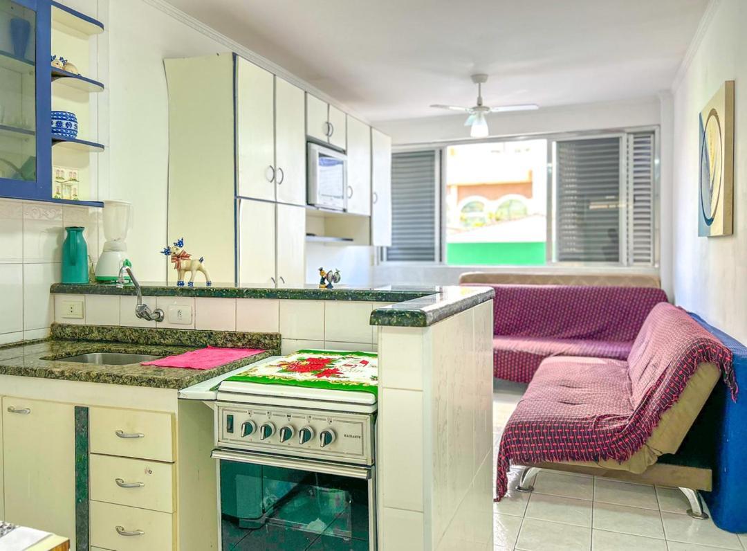 Apartament Otimo Loft Pe Na Areia Na Praia Da Guilhermina Sp Praia Grande  Zewnętrze zdjęcie