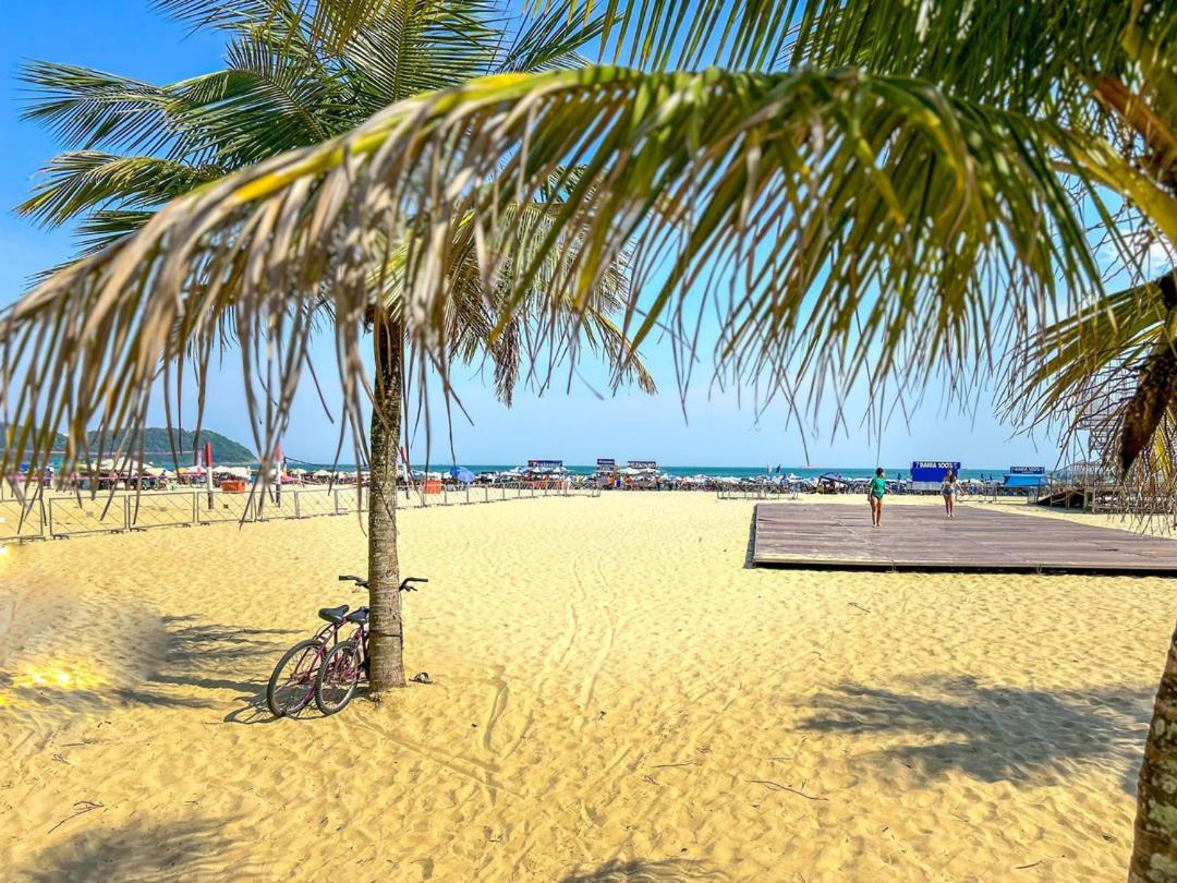 Apartament Otimo Loft Pe Na Areia Na Praia Da Guilhermina Sp Praia Grande  Zewnętrze zdjęcie